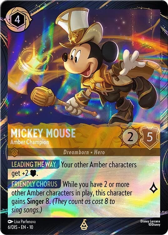Mickey Mouse - Amber Champion (6)