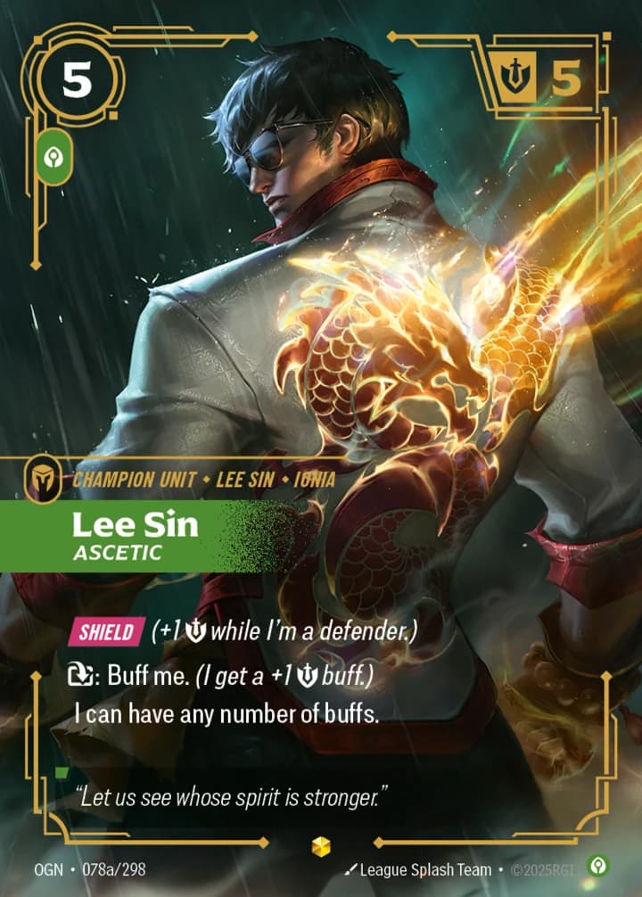 Lee Sin, Ascetic (078a/298)