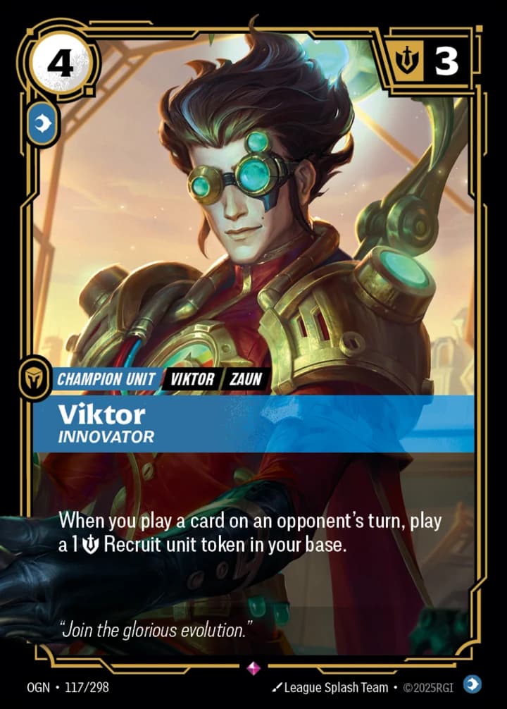 Viktor, Innovator (117/298)