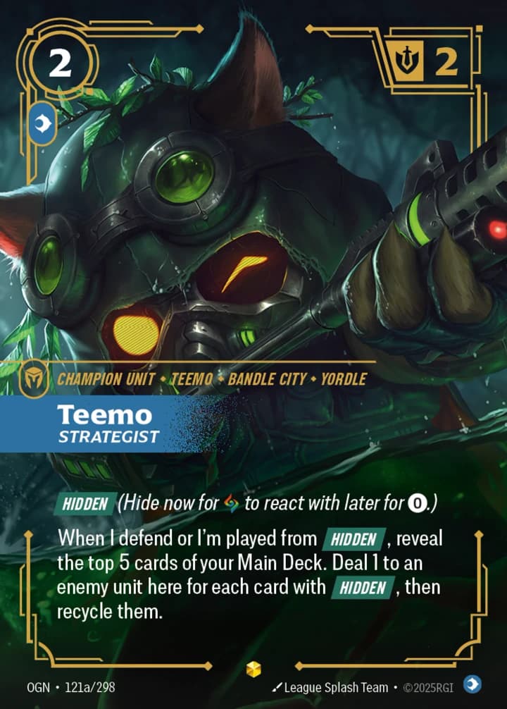 Teemo, Strategist (121a/298)