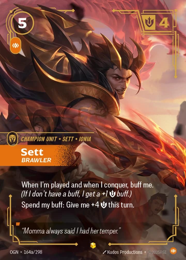 Sett, Brawler (164a/298)
