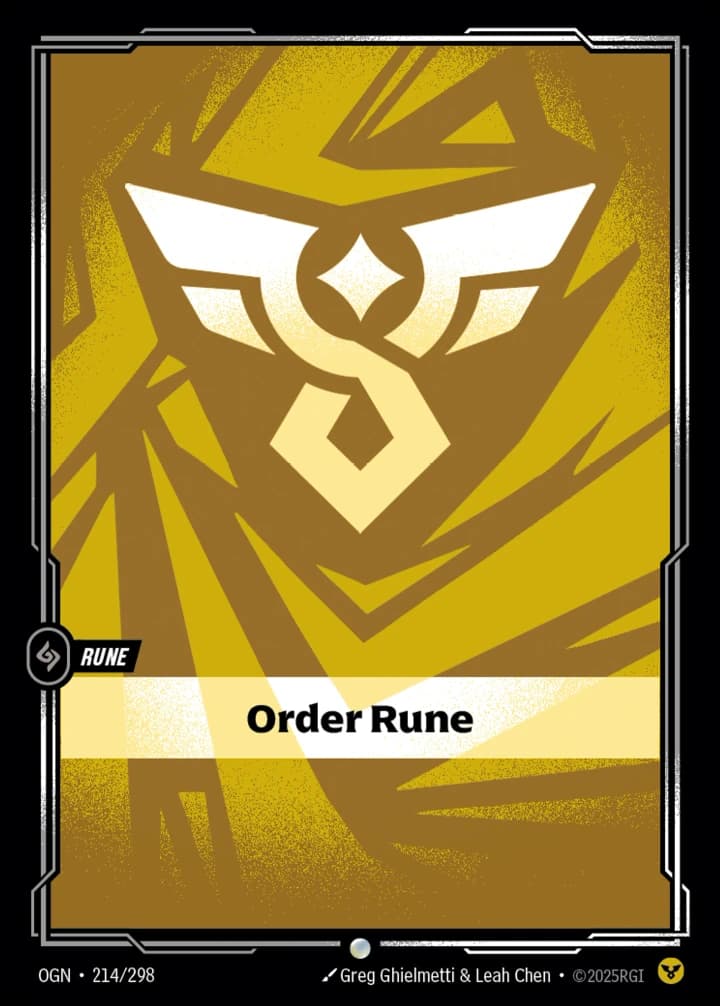 Order Rune (214/298)