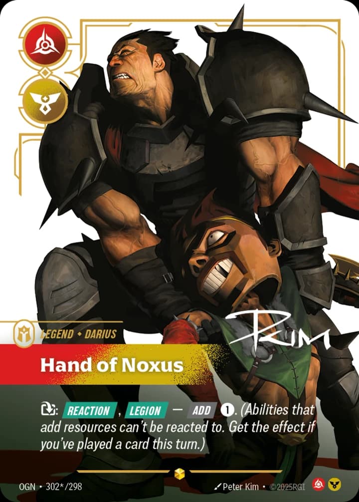 Darius, Hand of Noxus (302*/298)