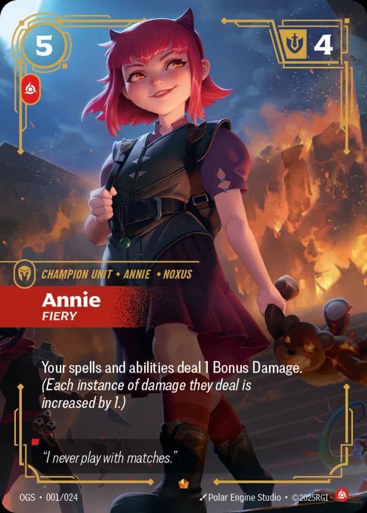 Annie, Fiery (001/024)