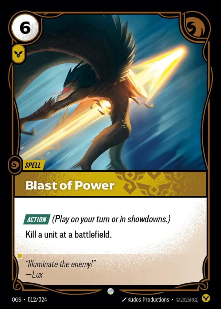 Blast of Power (012/024)