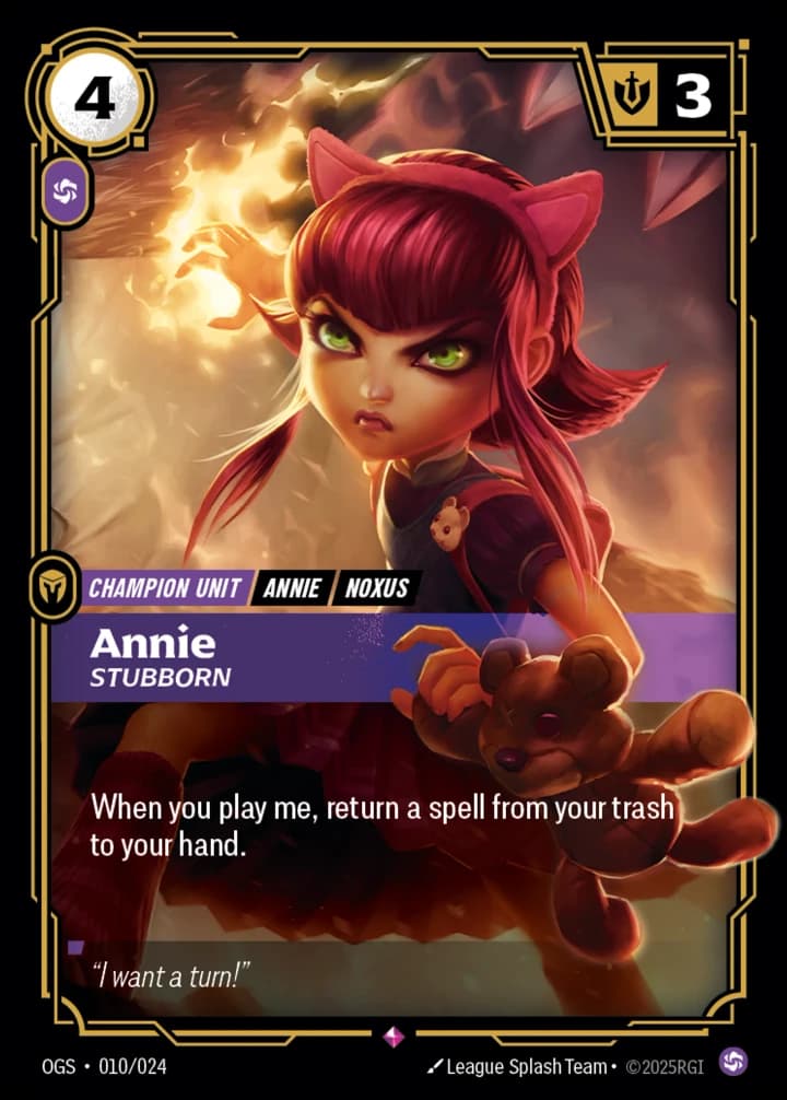Annie, Stubborn (010/024)