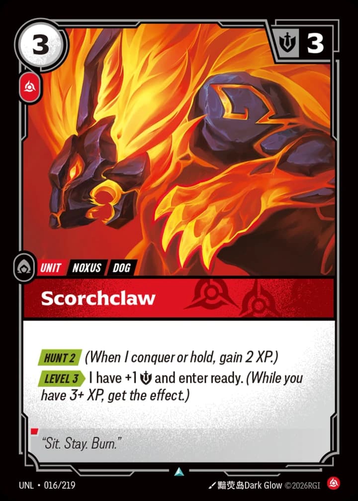 Scorchclaw (016/219)