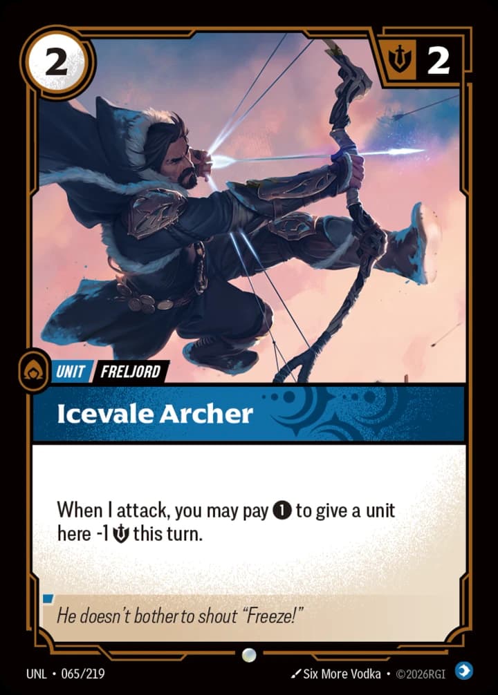 Icevale Archer (065/219)