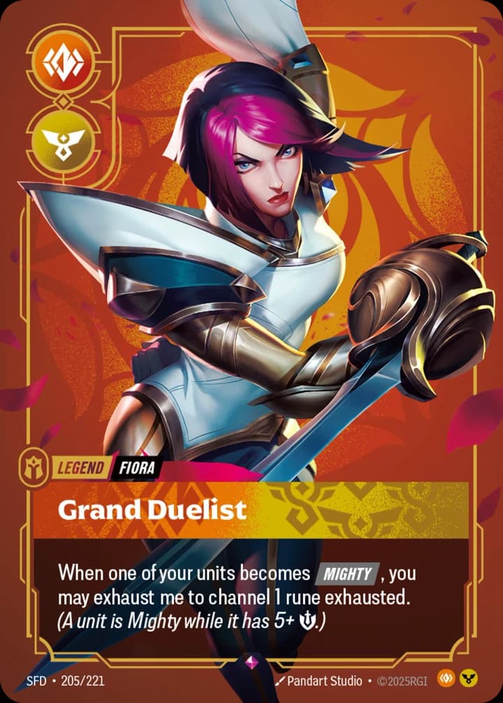 Fiora, Grand Duelist (205/221)