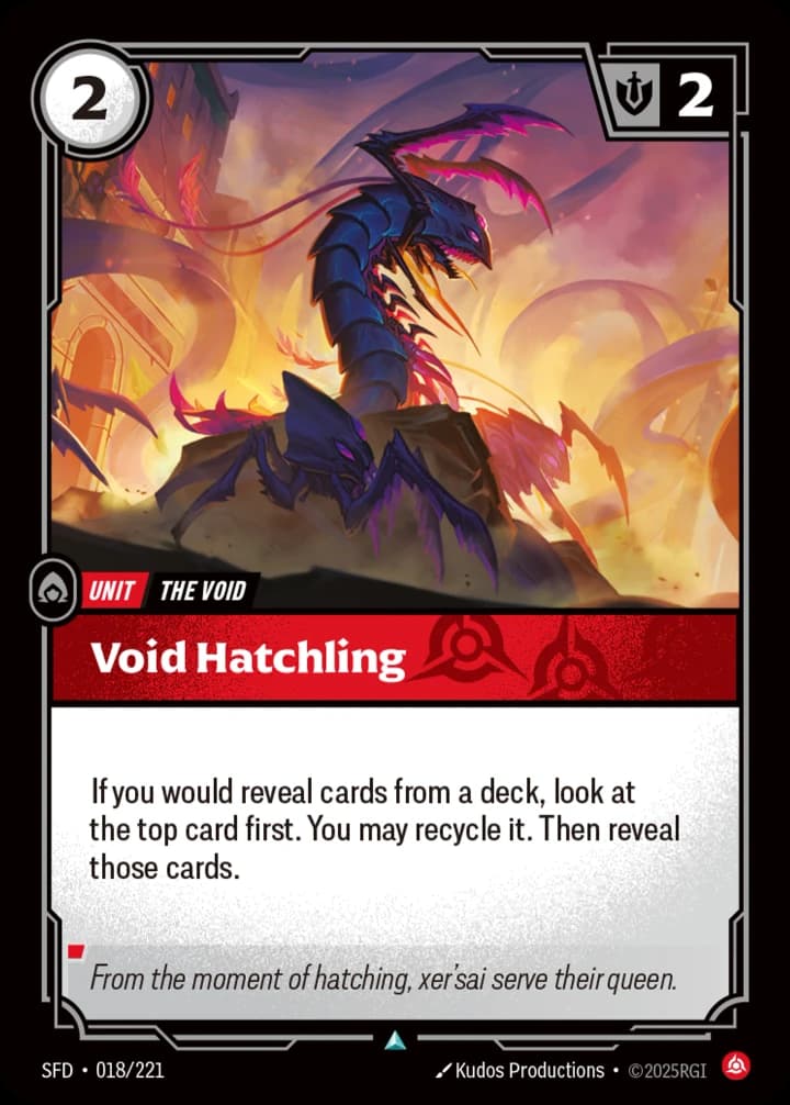 Void Hatchling (018/221)