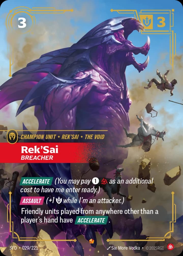 Rek'Sai, Breacher (029/221)