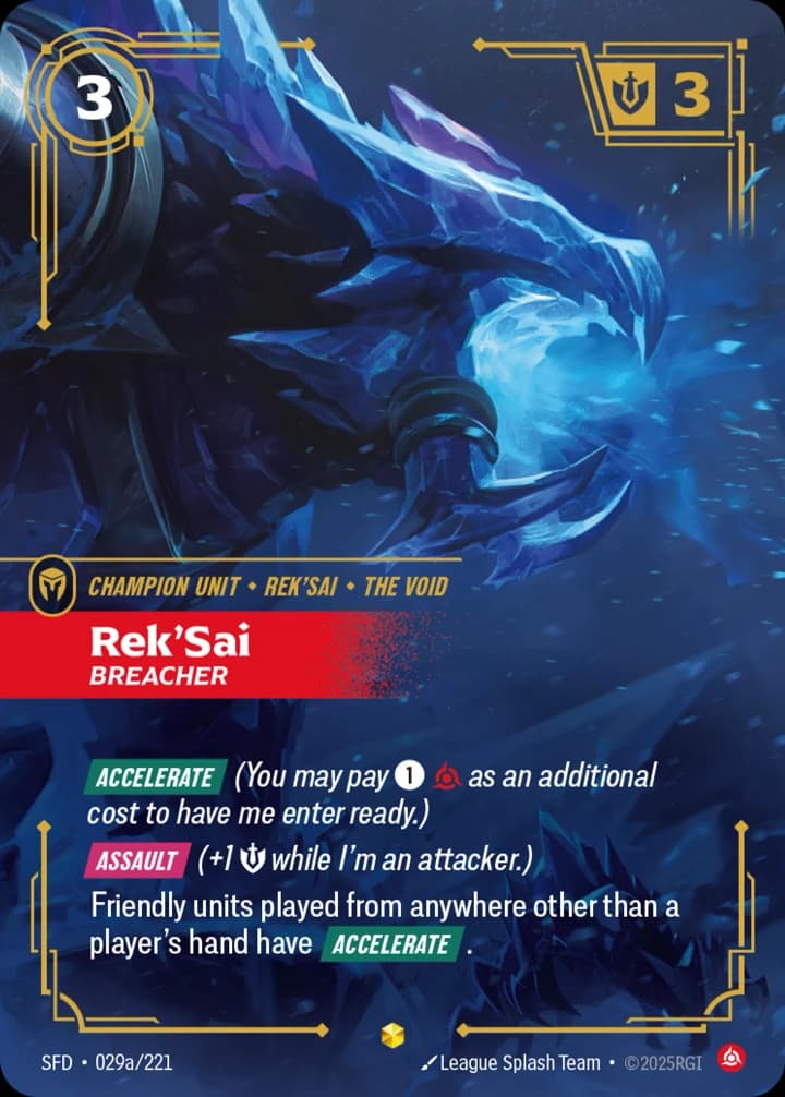 Rek'Sai, Breacher (029a/221)