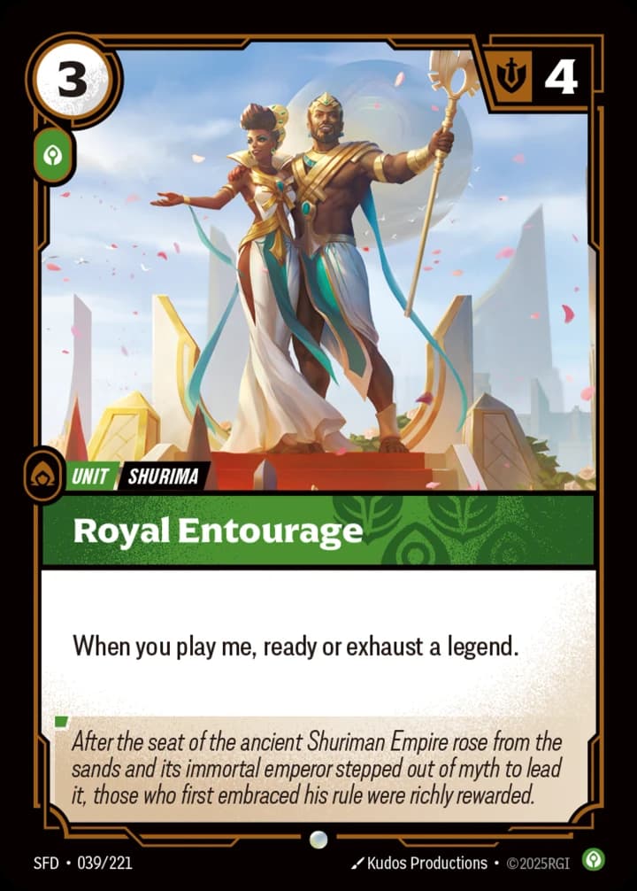 Royal Entourage (039/221)