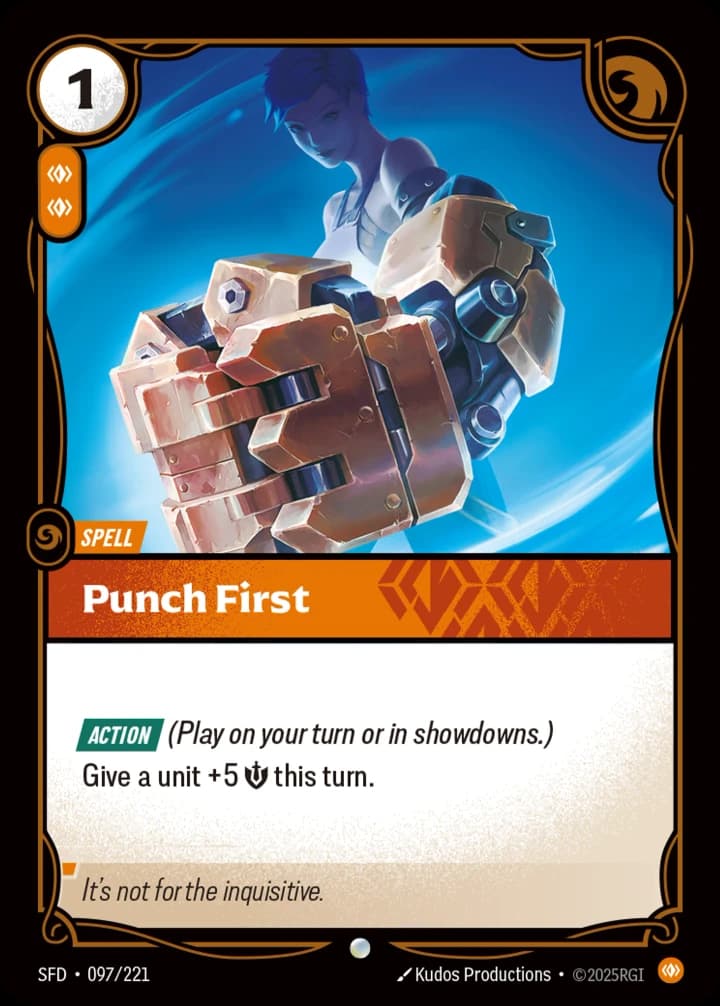 Punch First (097/221)