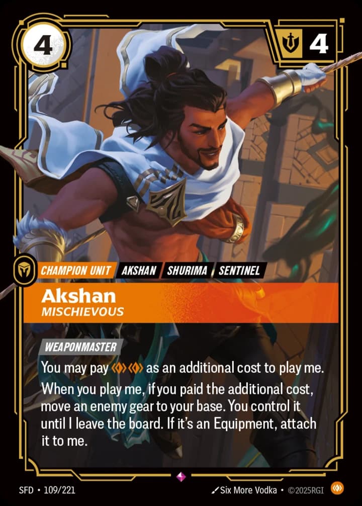 Akshan, Mischievous (109/221)
