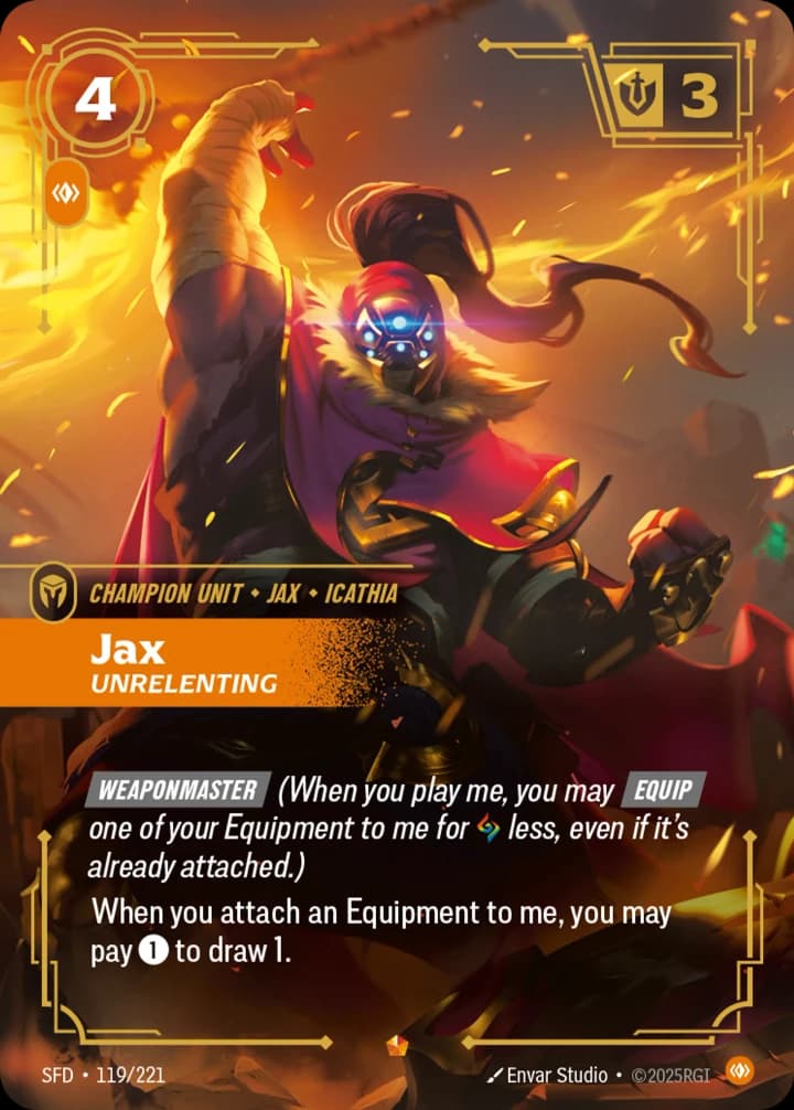 Jax, Unrelenting (119/221)
