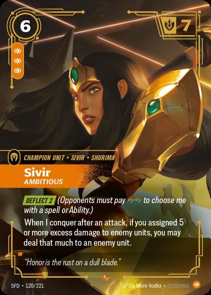 Sivir, Ambitious (120/221)