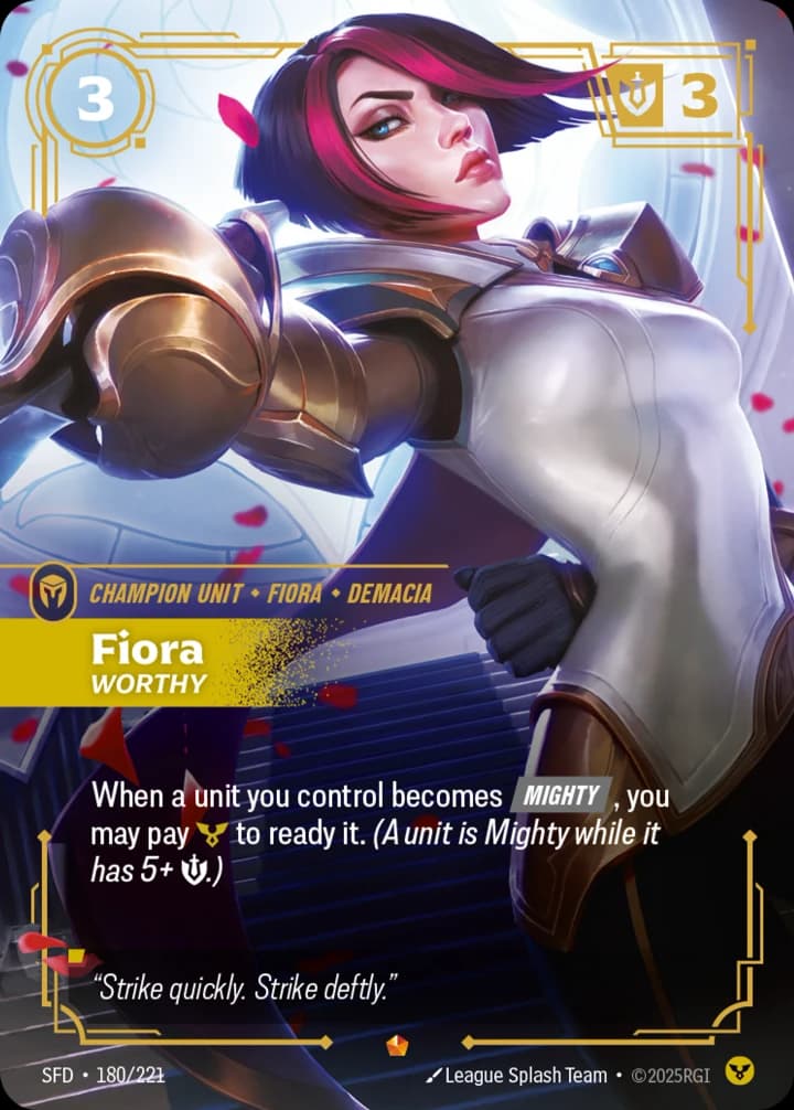 Fiora, Worthy (180/221)