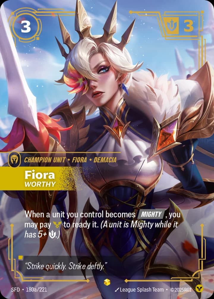 Fiora, Worthy (180a/221)
