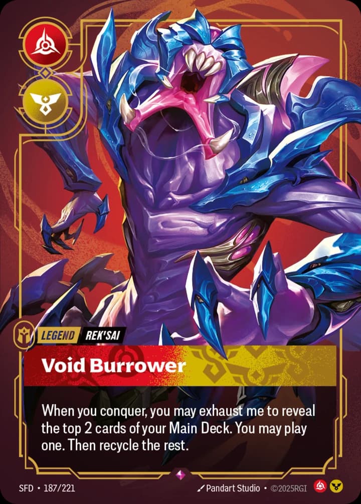 Rek'sai, Void Burrower (187/221)