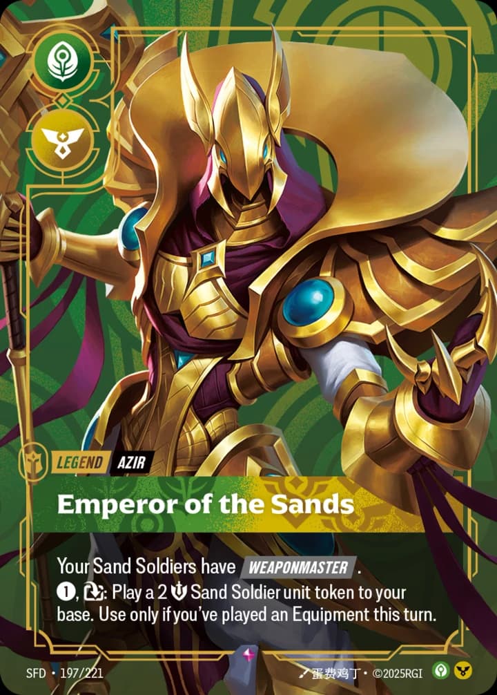 Azir, Emperor of the Sands (197/221)