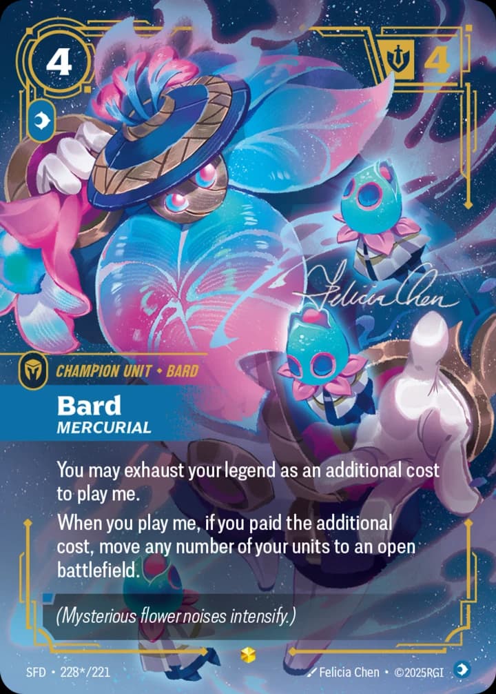 Bard, Mercurial (228*/221)
