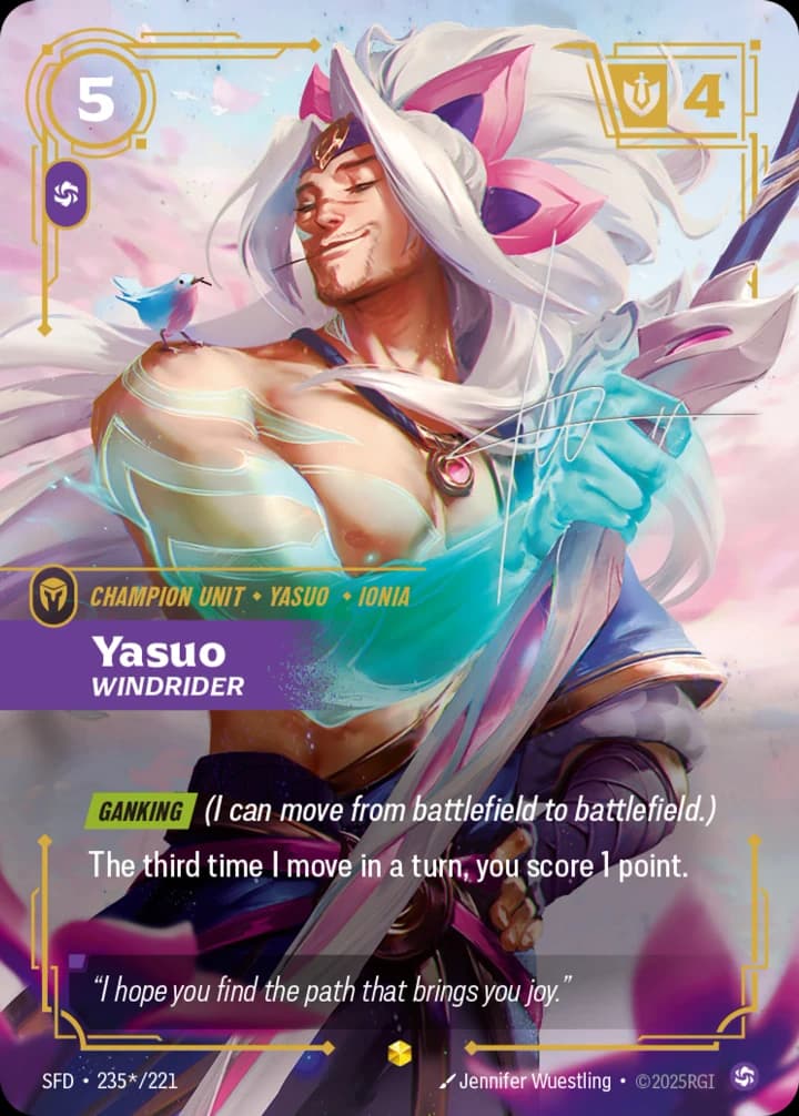 Yasuo, Windrider (235*/221)