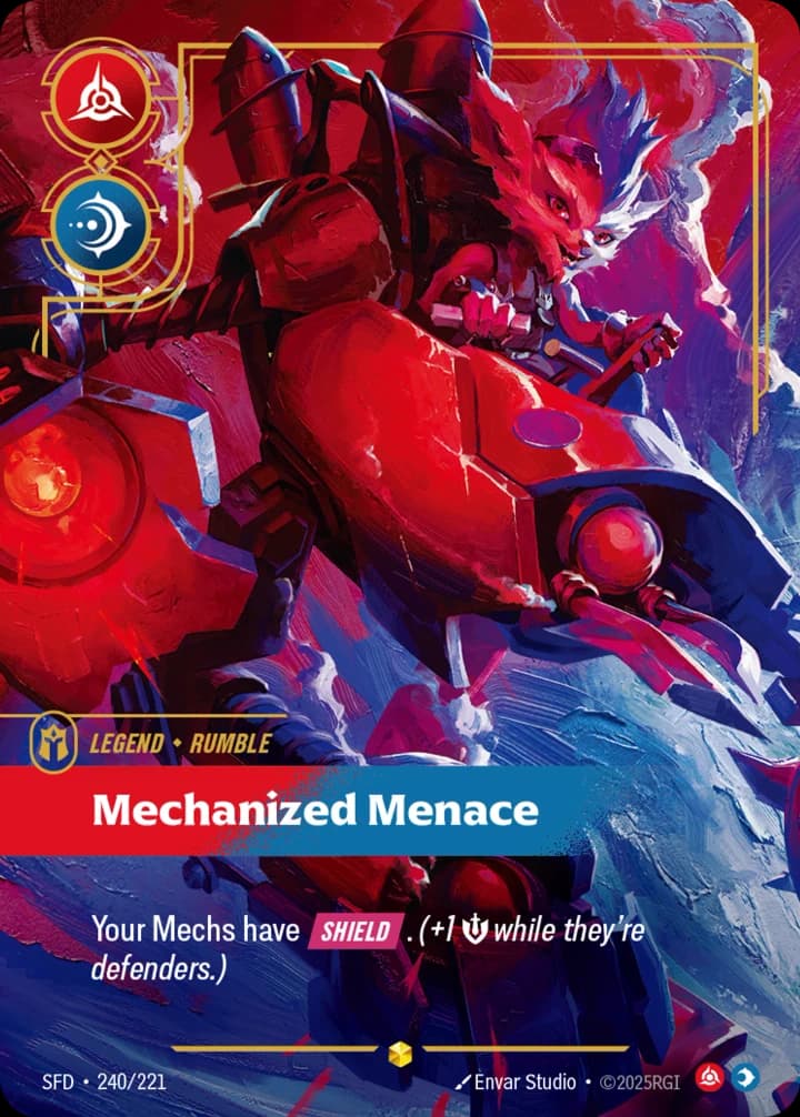 Rumble, Mechanized Menace (240/221)