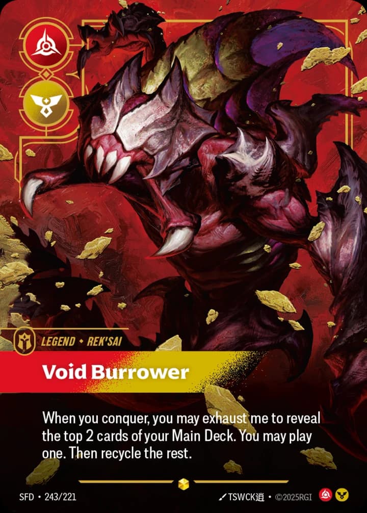 Rek'sai, Void Burrower (243/221)