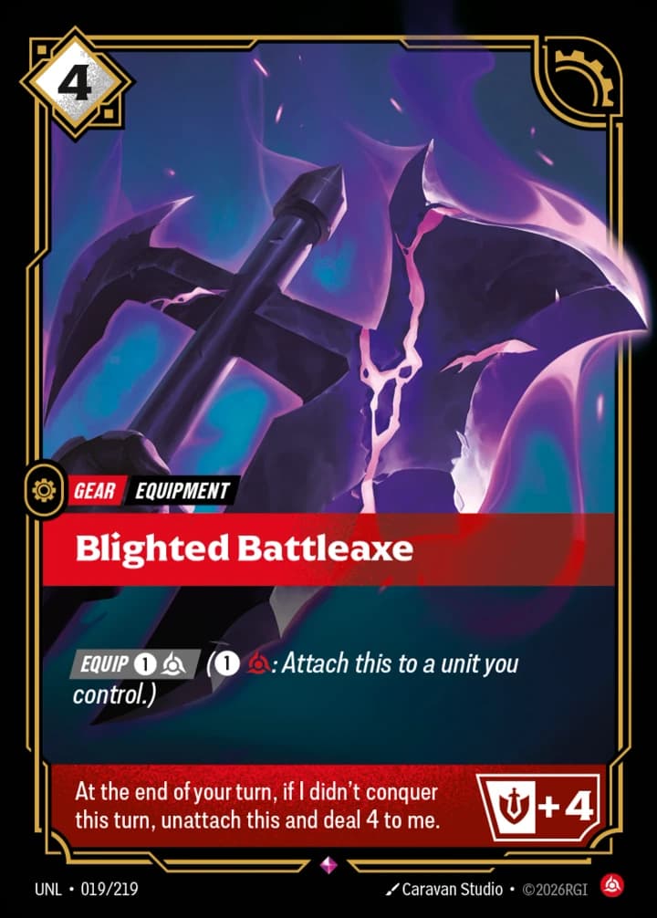 Blighted Battleaxe (019/219)