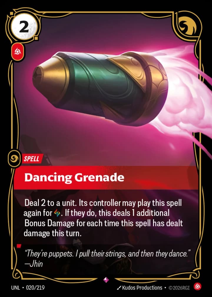 Dancing Grenade (020/219)