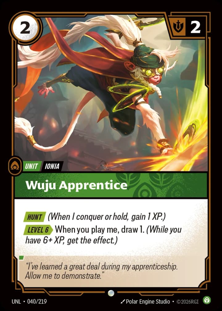 Wuju Apprentice (040/219)