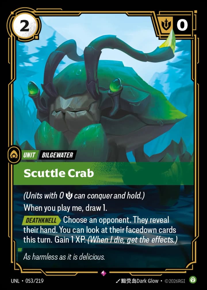 Scuttle Crab (053/219)