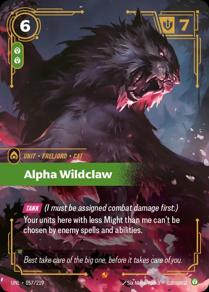 Alpha Wildclaw (057/219)