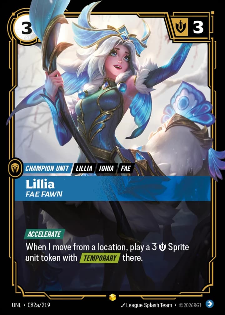 Lillia, Fae Fawn (082a/219)