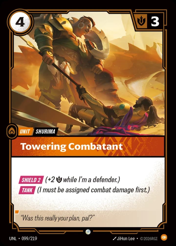 Towering Combatant (099/219)