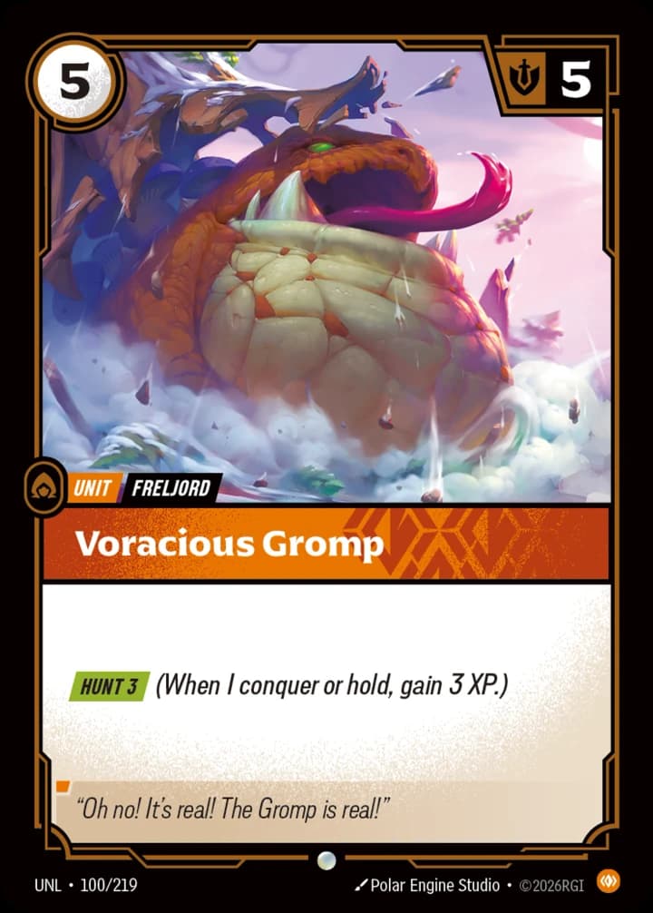 Voracious Gromp (100/219)