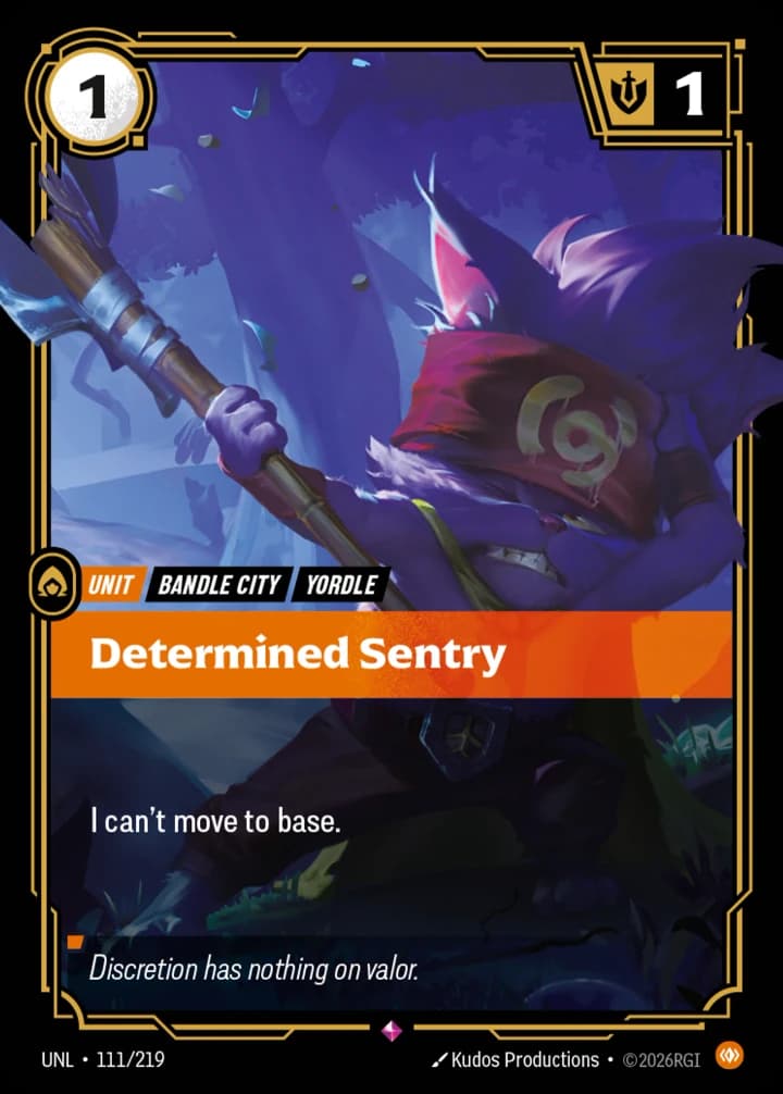 Determined Sentry (111/219)