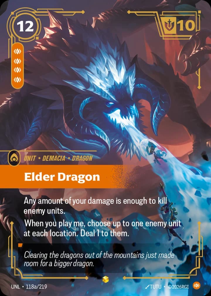 Elder Dragon (118a/219)