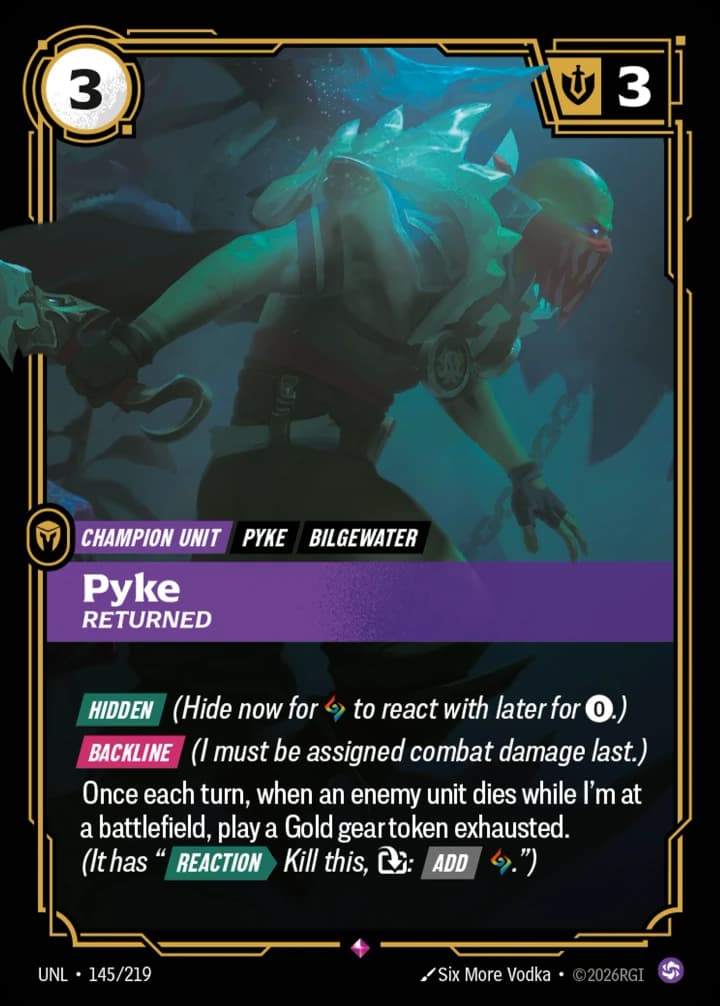 Pyke, Returned (145/219)
