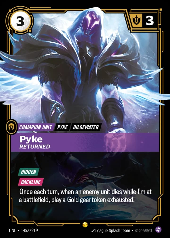 Pyke, Returned (145a/219)
