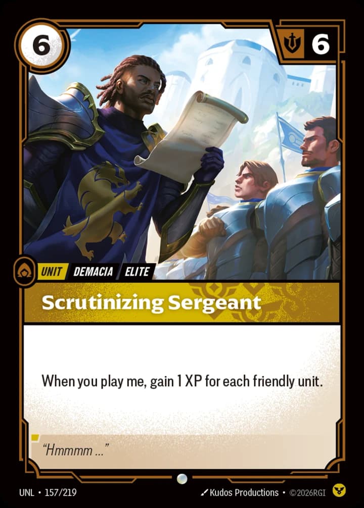 Scrutinizing Sergeant (157/219)