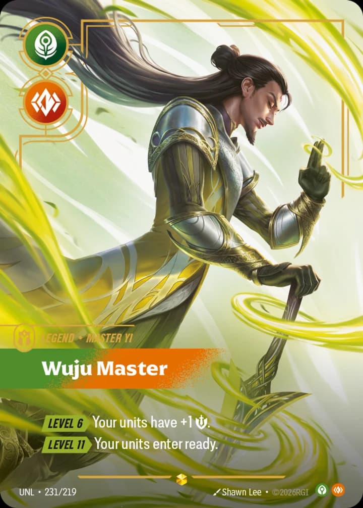 Master Yi, Wuju Master (231/219)