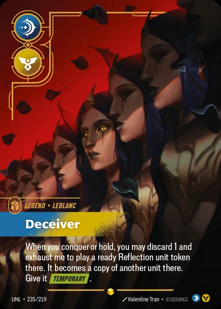 LeBlanc, Deceiver (235/219)