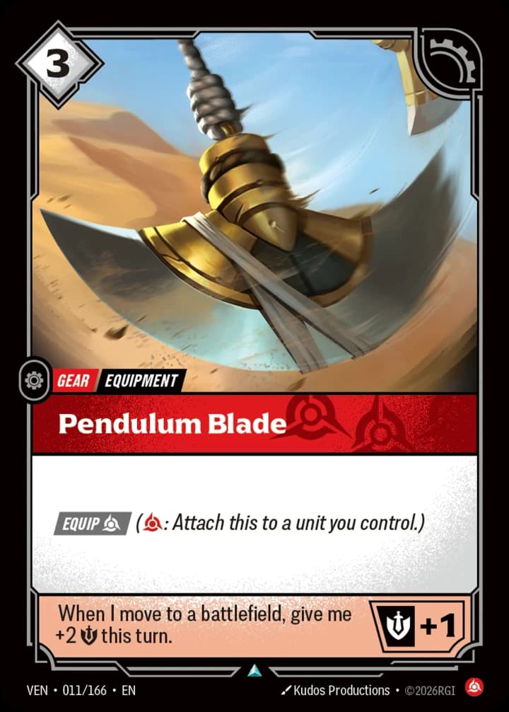 Pendulum Blade (011/166)