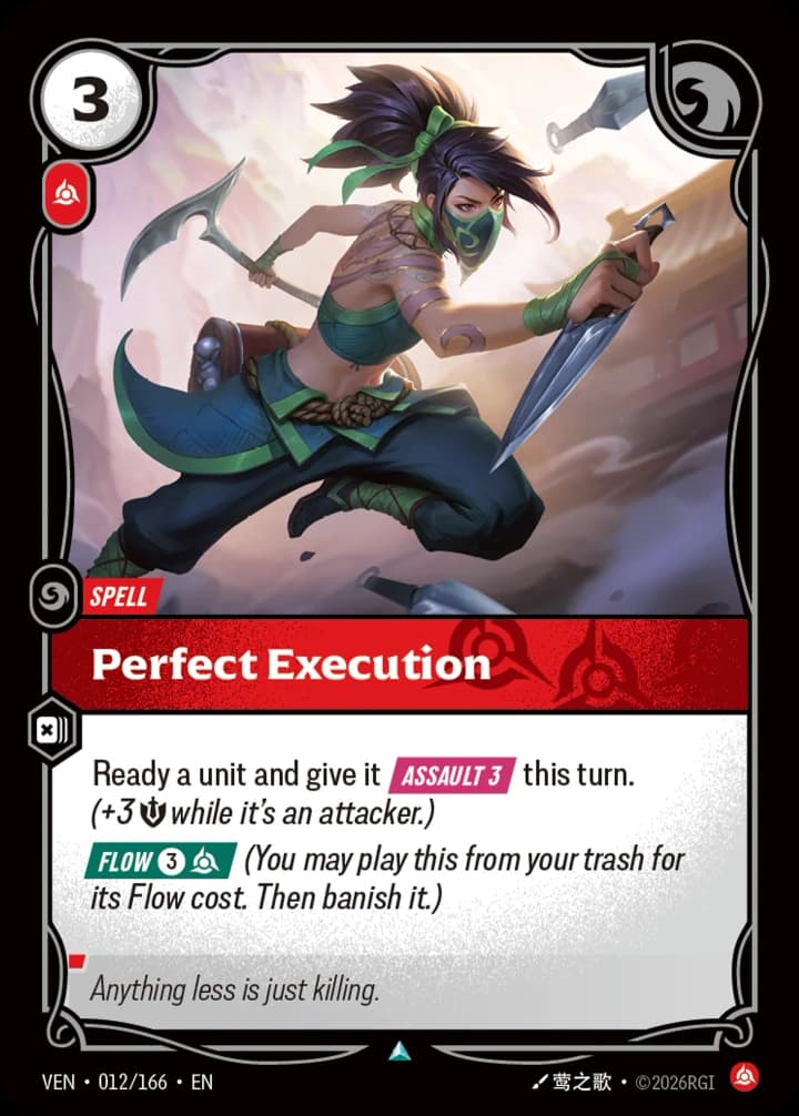 Perfect Execution (012/166)