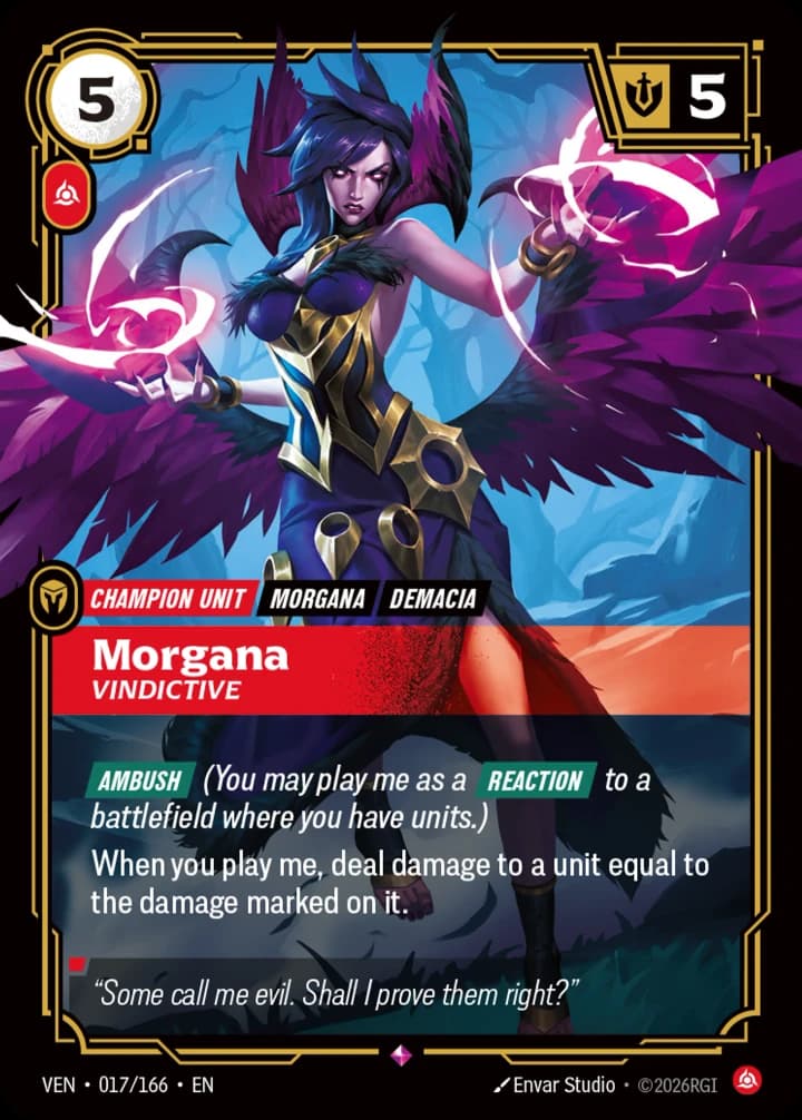 Morgana, Vindictive (017/166)