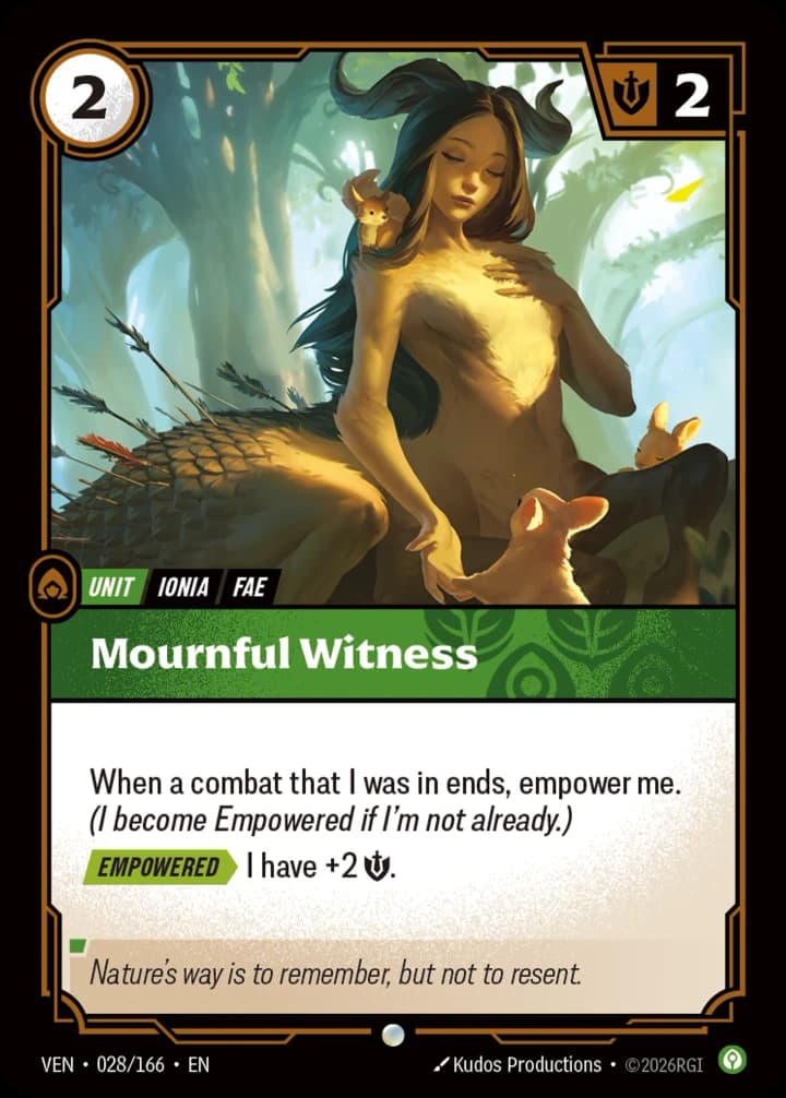 Mournful Witness (028/166)