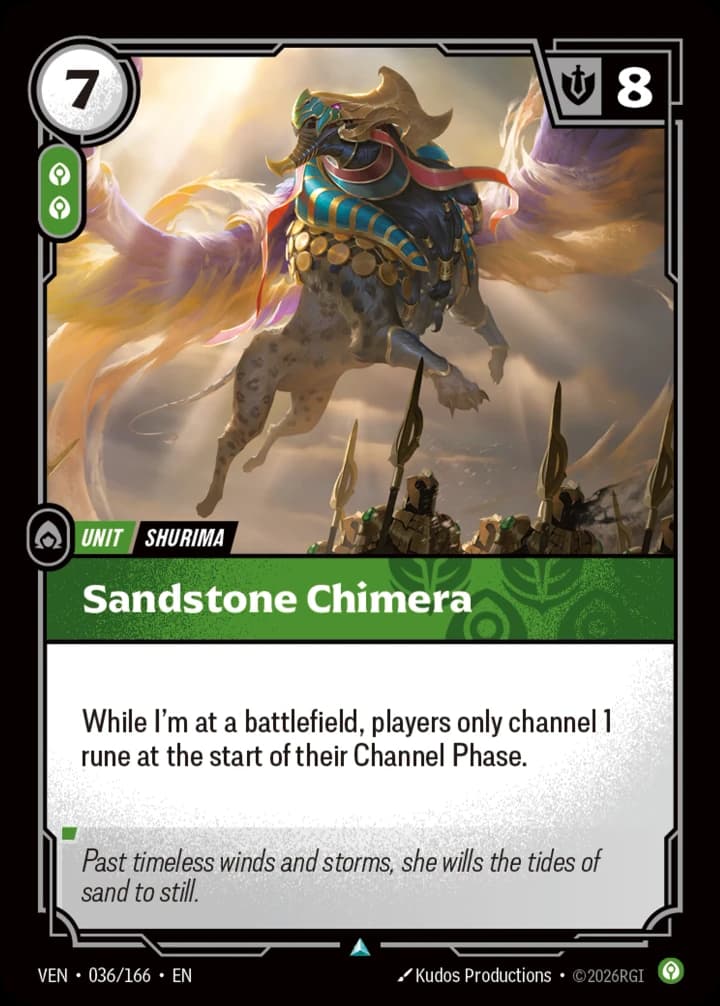 Sandstone Chimera (036/166)