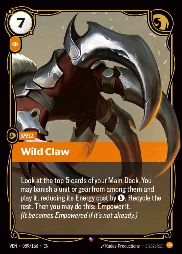 Wild Claw (089/166)